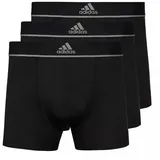 Adidas Herren Trunk (3PK) -Active Micro Flex Eco Unterwäsche, 000 Black, S (3er Pack)