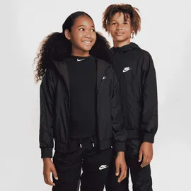 Nike Sportswear Windrunner Jacke Kinder schwarz - schwarz