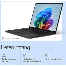 Microsoft Surface Laptop 8 15'' Snapdragon X2 Elite X2E-78-100 16 GB RAM 1 TB SSD Win11 Home Schwarz EP2-61225