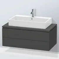 Duravit L-Cube Waschtischunterschrank, 2 Auszüge, LC581904949,