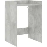 vidaXL Waschmaschinen-Schrank 67,5 x 62 x 97 cm Grau Holzwerkstoff