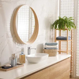 Relaxdays Seifenspender Bambus 225 ml Braun