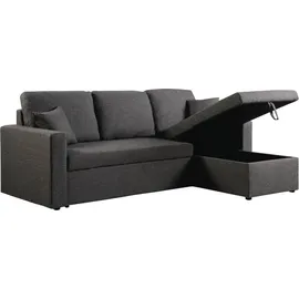 Habitat et Jardin Ecksofa reversibel mit Schlaffunktion und Stauraum Alain - 3-Sitzer - Grau