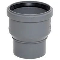 AIRFIT HT-Reduzieradapter Muffe DN 90 x Rohrstutzen DN 75 Abwasserrohr
