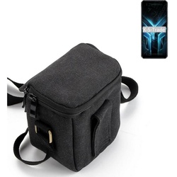 K-S-Trade Kameratasche für Sony ZV-1, Umhängetasche Schulter Tasche Tragetasche Kameratasche Fototasche schwarz