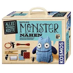 Kosmos Monster nähen, Junge/Mädchen, Nicht für Kinder unter 36 Monaten geeignet,