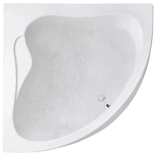Eck-Badewanne EMBER 1225 x 400 x 1225 mm, Inhalt 170 l, Acryl, weiß - 93 968 32