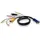 ATEN 2L-5302U KVM Kabel Schwarz 1,8m