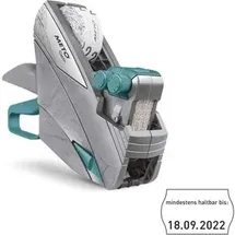 METO HACCP Handauszeichner (für 26x16mm Etiketten, 14 vordefinierte Texte, 2 zeilig, 20-stellig, Meto Classic M Preisauszeichner, silber-teal)