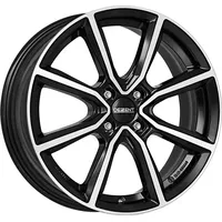Dezent TN 6,5 x 16 4 x 100 ET45 Schwarz/Poliert