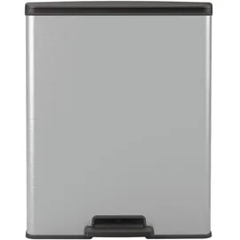 Curver Deco Bin 65 l Silber