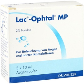 Dr. Winzer Pharma GmbH Lac Ophtal MP Benetzungstropfen 3 x 10 ml