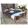 Massivmoebel24 Bett Altholz 120x200x100 Mehrfarbig lackiert Fable #20