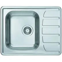 alveus cz Zoom Maxim rechts Einbauspüle Edelstahl Handbetätigung 620 x 500 mm