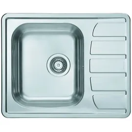alveus cz Zoom Maxim rechts Einbauspüle Edelstahl Handbetätigung 620 x 500 mm
