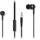 Motorola Sound Earbuds 105 In Ear Kopfhörer mit Kabel - Integriertes Mikrofon - Kristallklarer Klang - inkl. 6 Silikon-Ohrpolster - Schwarz - Schwarz