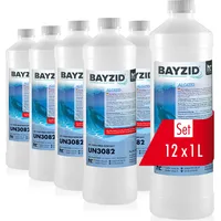 BAYZID® 12x 1 L Algizid Algenverhütung für Pools in