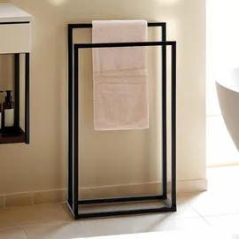 Idimex Handtuchhalter MAILO mit 2 Stangen – Grau