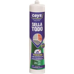 Ceys neutrales Mehrzwecksilikon sec xpress weiß