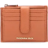 Mandarina Duck Mellow Leather Geldbörse Damen pecan nut