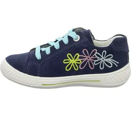 superfit - Schnürschuhe TENSY - BLUMEN in blau, Gr.27