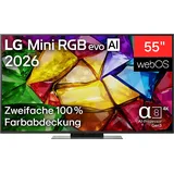 LG 55MRGB86B9A 55" Mini RGB evo AI 4K Smart TV