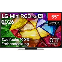 LG 55MRGB86B9A 55" Mini RGB evo AI 4K Smart TV