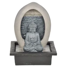 Dehner Polyresin-Zimmerbrunnen Malu grau/beige