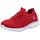 rieker sport Slip-On Sneaker, Slipper, Freizeitschuh, Schlupfschuh mit Elastik-Einstieg, Gr. 40, rot, , 67899224-40