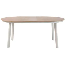 BEST Freizeitmöbel Polly Gartentisch 200 x 100 x 74 cm Beige