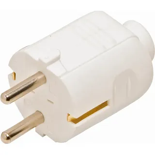 FP Schutzkontakt-Stecker Weiß