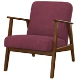 Soferia Sesselschoner Kompatibel Mit Ekenaset Sessel Sesselbezug Sesselüberzug Sesselhusse Cover Wasserabweisend Fleckschutz Softi Rot Bordeaux