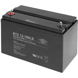 Wing BTX12-100LS 12V 105Ah high rate hochstromfähig Bleiakku AGM Blei Gel Akku