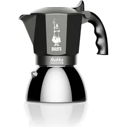 BIALETTI Espressokocher »Brikka«, spülmaschinenfester Wasserkessel, 2-Schicht-Edelstahl, 4 Tassen BIALETTI schwarz