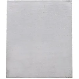 TT Home Teppich Schlafzimmer Kunstfell Flauschig Kaninchenfell Imitat In Grau, Größe:160x230 cm