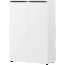 bümö Space Aktenschrank 81 x 40 x 120 cm Weiß