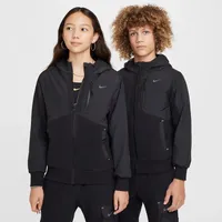 Nike Kinder Übergangsjacke Sportswear City Utility EasyOn HF4208-010 137-147 - Black/Anthracite/Black