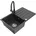 Bruno 1 Becken 6513-76-670101-76 Schwarz gesprenkelt