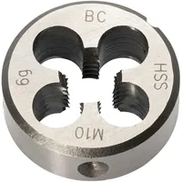 Bohrcraft Schneideisen DIN EN 22568 Feingewinde - MF 8 , 1 mm , 8x1,0