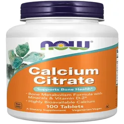 NOW Foods Calciumcitrat 100 St