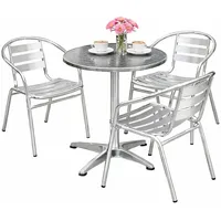 Mojawo Bistrogarnitur 4-tlg. Silber