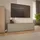 Forte Alice Springs Lowboard 154,2/41,5/34,9 cm Taupe Spanplatte