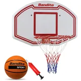 Bandito Basketballkorb "Winner"-Set, inkl. Basketball und Ballpumpe,,91 x 60 cm