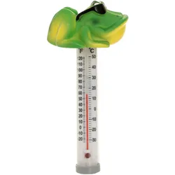 Frosch Pool Schwimmthermometer mit lustigem Tiermotiv
