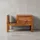 KADIMA DESIGN Nachtschrank 60 x 30 x 40 cm Braun
