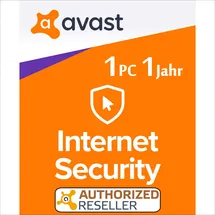 avast! Internet Security 2025 UPG 1 Gerät 1 Jahr DE Win