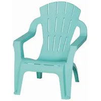 PROGARDEN Mini-Selva Stapelstuhl 37 x 39,5 x 44,5 cm hellblau