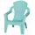 PROGARDEN Mini-Selva Stapelstuhl 37 x 39,5 x 44,5 cm hellblau