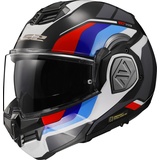 LS2 FF906 Advant Sport, Helm, schwarz-rot-blau, Größe L
