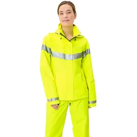 Vaude Damen Luminum Rain Jacke (Größe XS, gelb)
